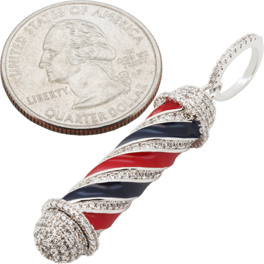 Barber Pole Pendant
