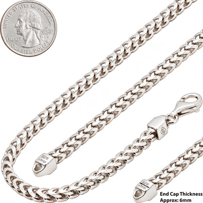 4mm Franco Box Chain 24"
