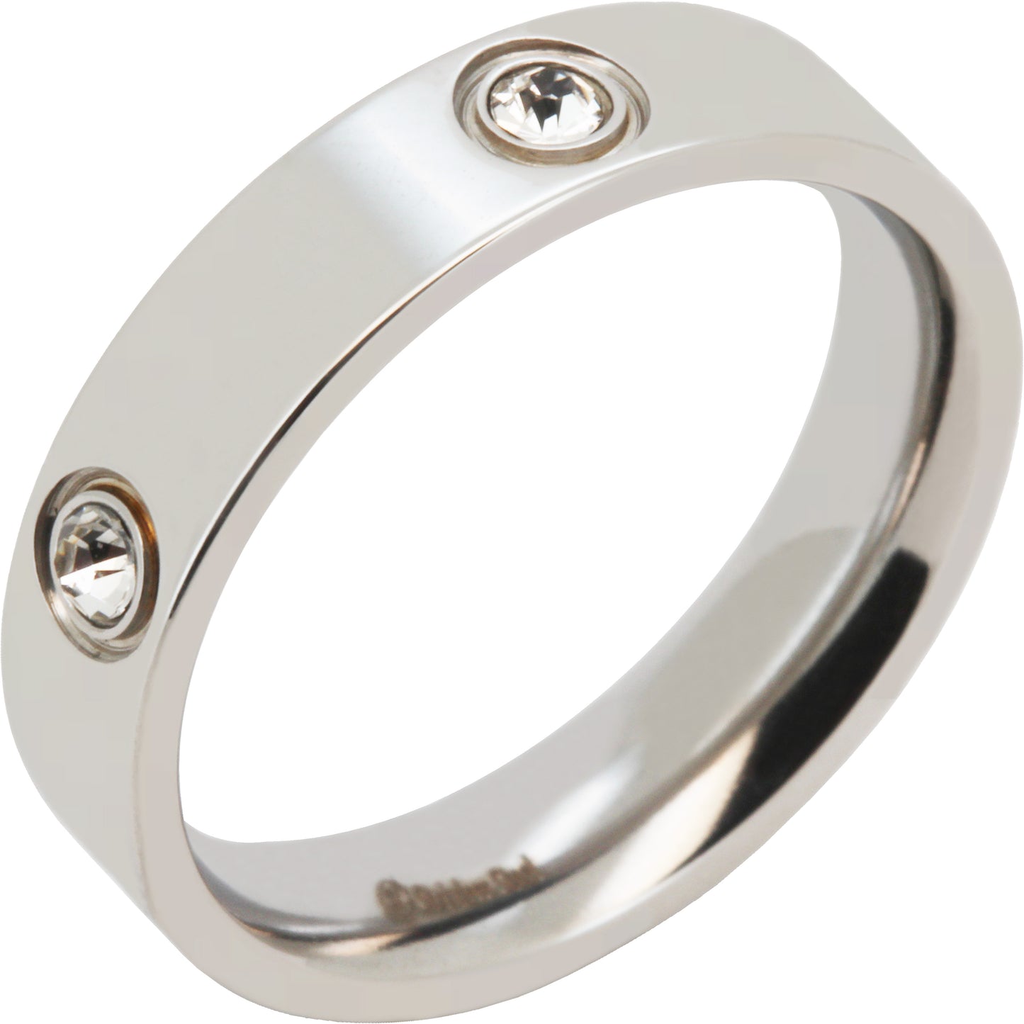 5mm Flush Set Band Ring Size 9