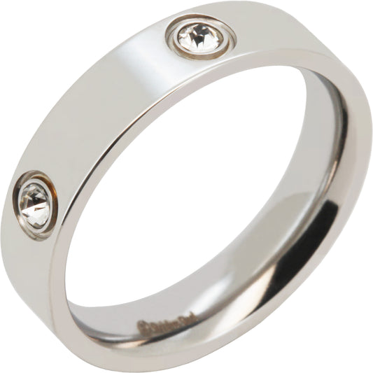 5mm Flush Set Band Ring Size 10