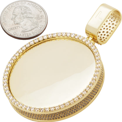 Cluster Circle Pendant