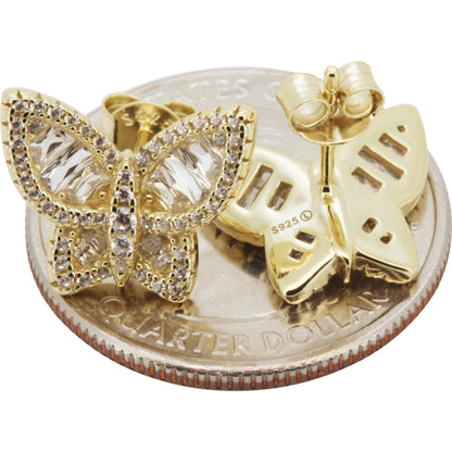 14mm Butterfly Studs