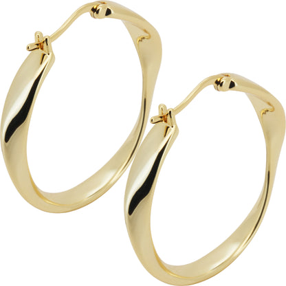 4x30mm Twisted Hoops M