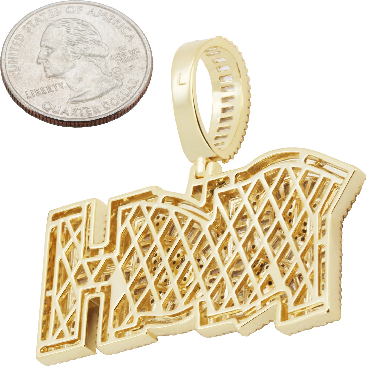 Baguette Rich Pendant