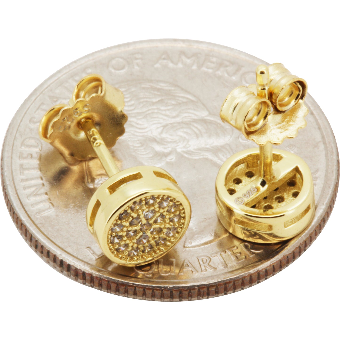 7mm Circle Studs