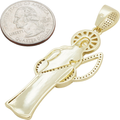 Santa Muerte Grim Reaper Pendant