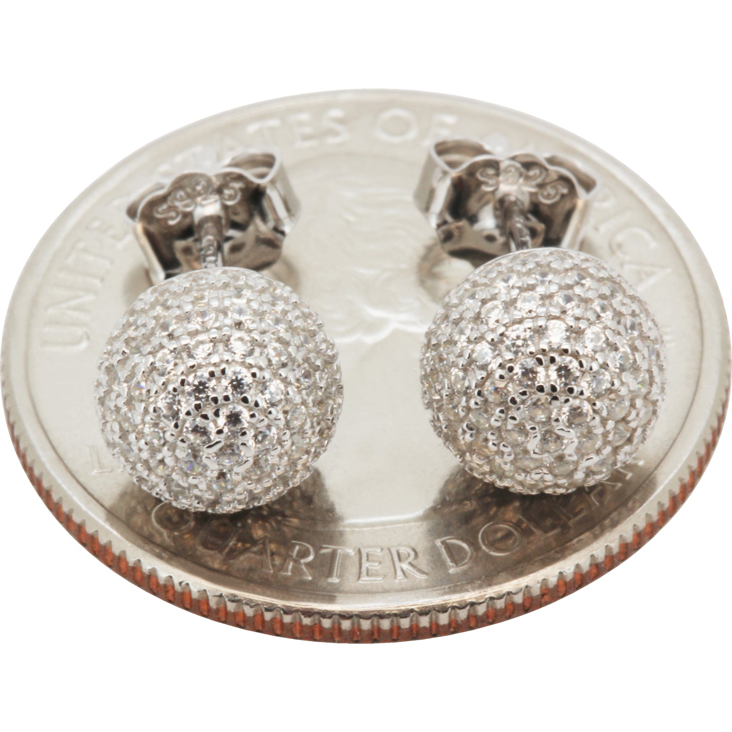 8mm Disco Ball Studs