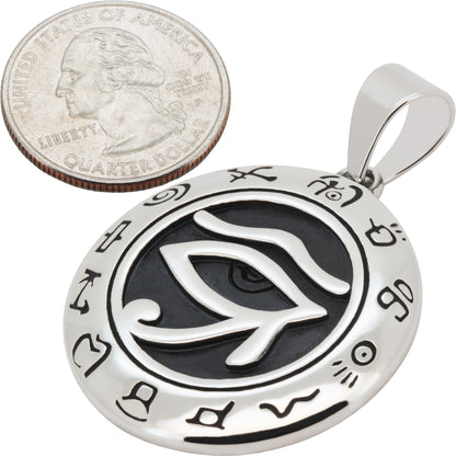 Eye of Horus Medallion Pendant
