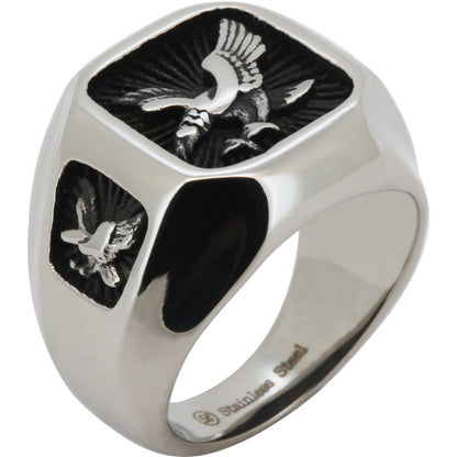 Eagle Signet Ring Size 10