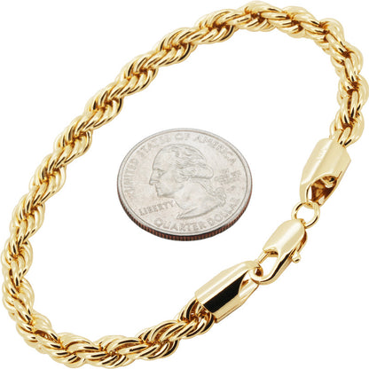 6mm Rope Chain 8"