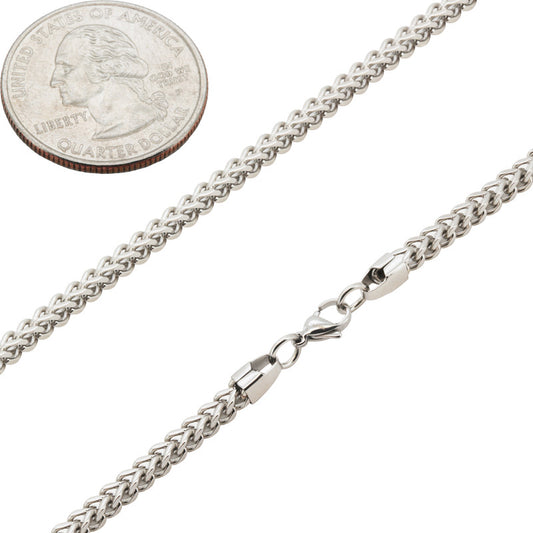 2.5mm Franco Chain 18"