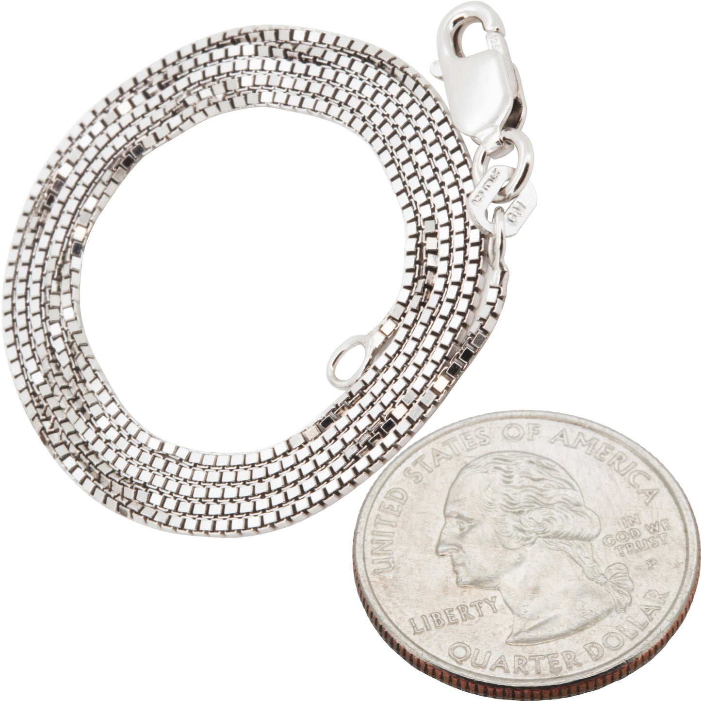 1mm Box Chain 18"