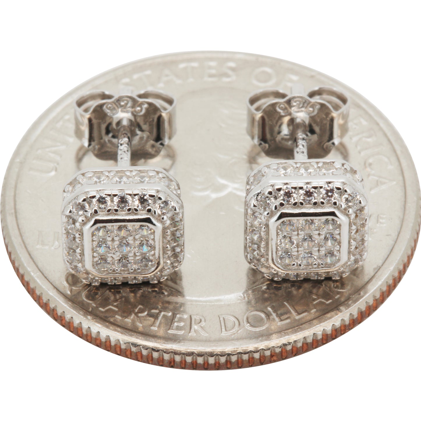 7mm Square Studs