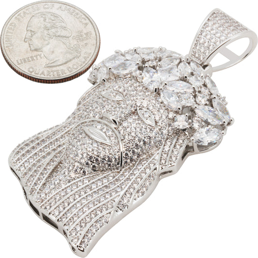 Marquise Jesus Piece Pendant