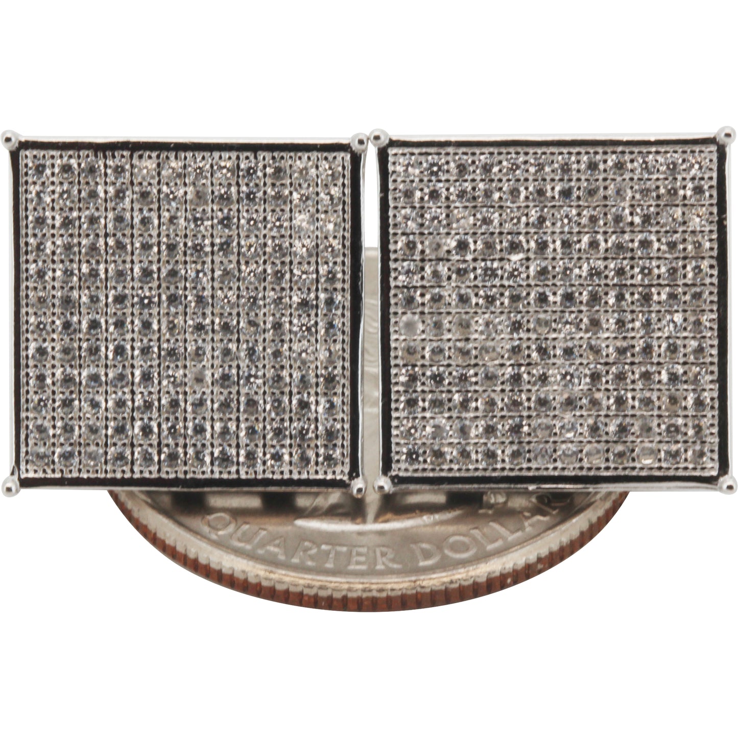 16mm Pavé Square Studs