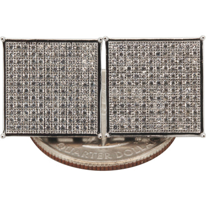 16mm Pavé Square Studs