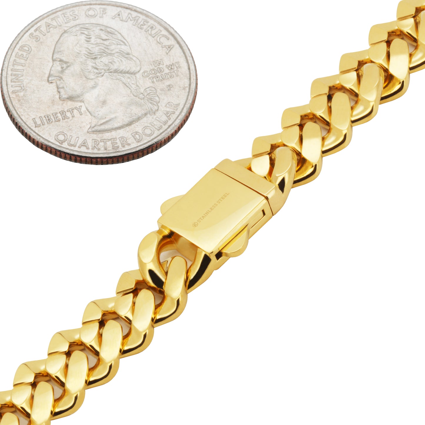 10mm Cuban Link Bracelet 8.2"