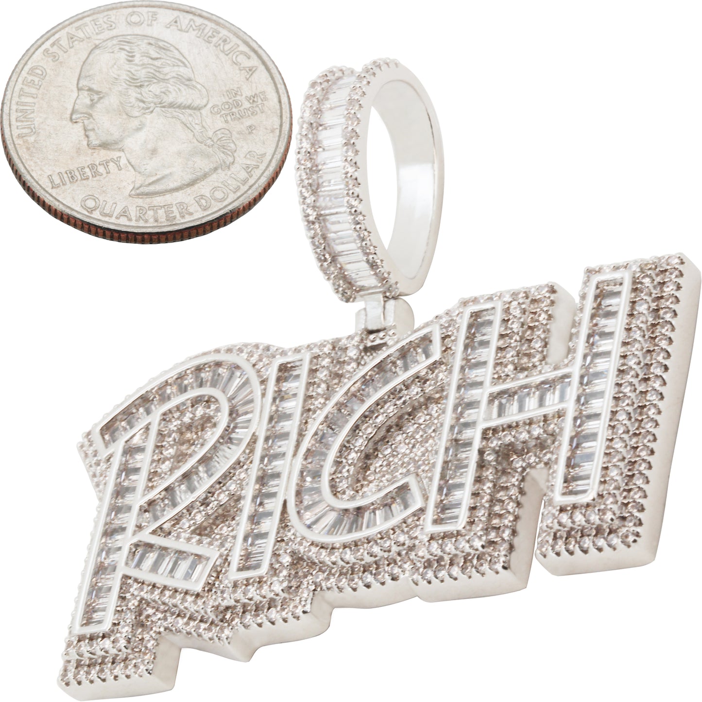 Baguette Rich Pendant