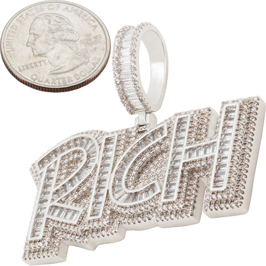 Baguette Rich Pendant