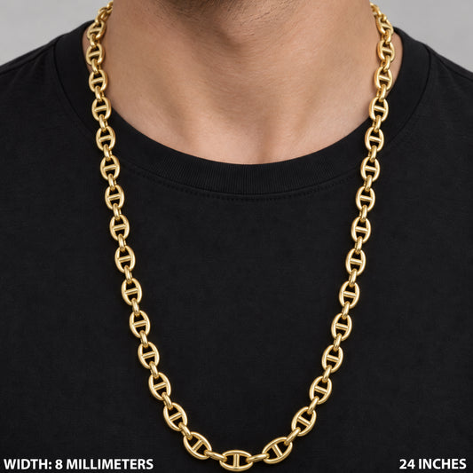 8mm Mariner Link Chain 24"