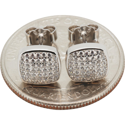 10mm Puffy Square Studs