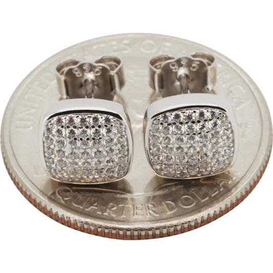 10mm Puffy Square Studs
