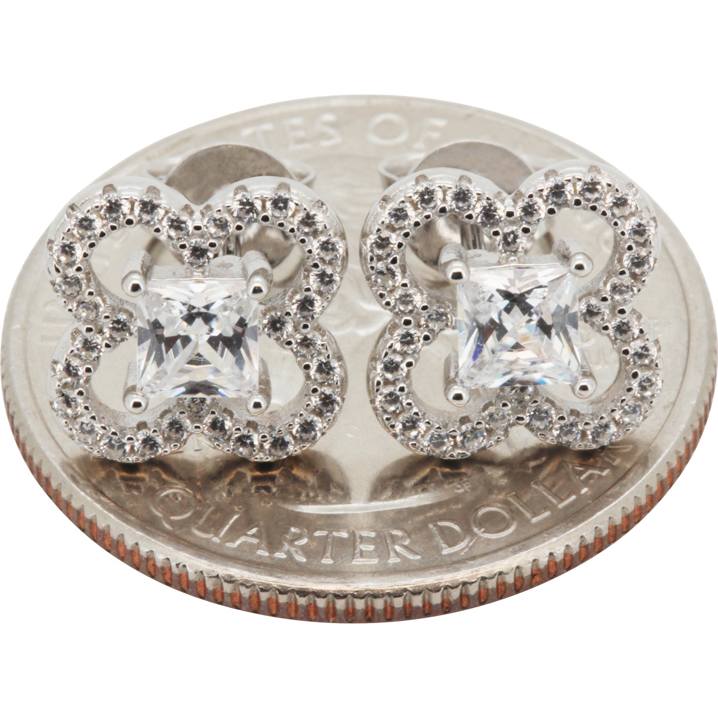 9mm Clover Halo Studs