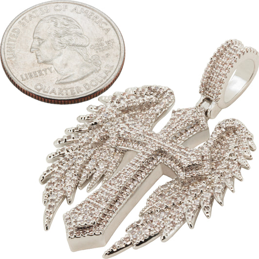 Winged Cross Pendant