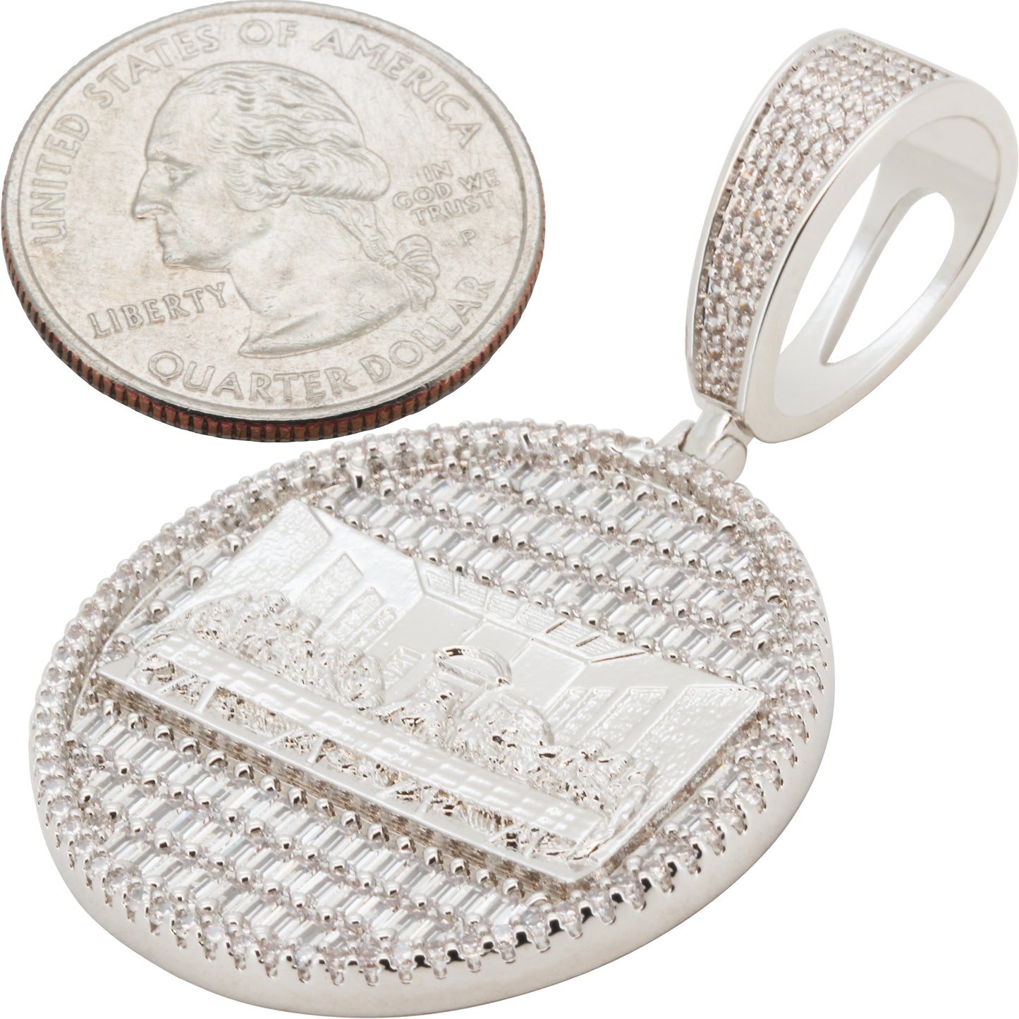 Last Supper Circle Pendant