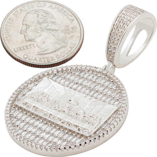 Last Supper Circle Pendant