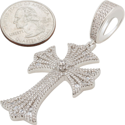 Flared Cross Pendant