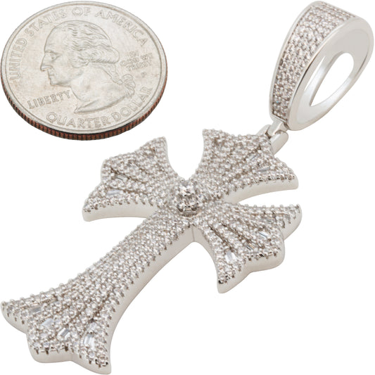 Flared Cross Pendant