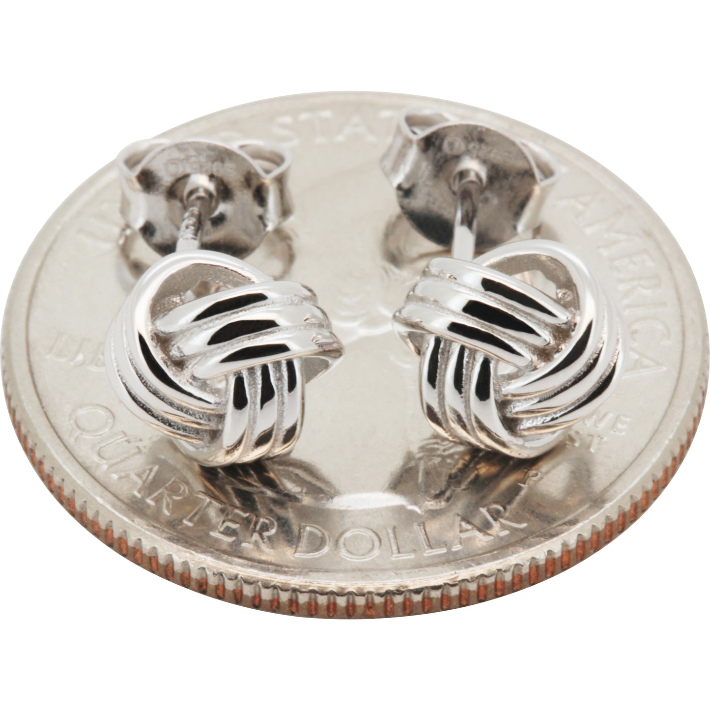 7mm Love Knot Studs