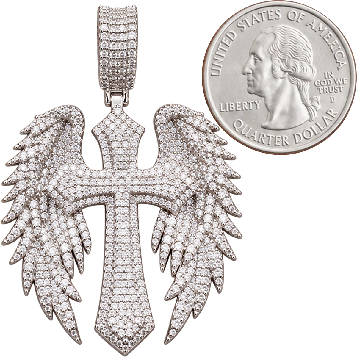 Winged Cross Pendant