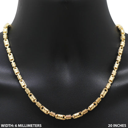 6mm Barrel Link Chain 20"