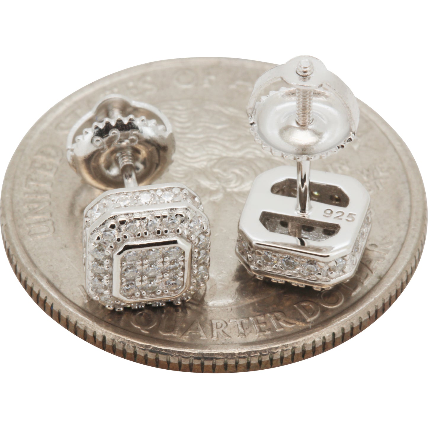 7mm Square Studs