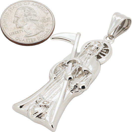 Santa Muerte Grim Reaper Pendant