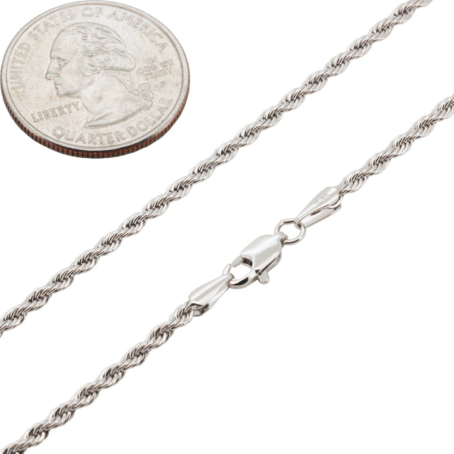 2mm Rope Chain 20"