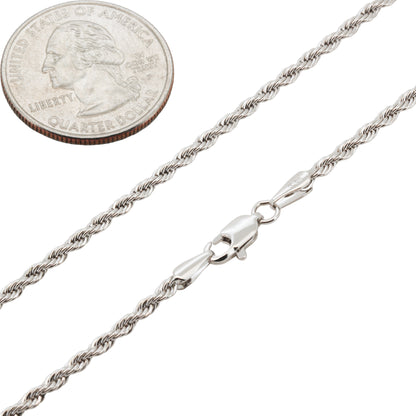 2mm Rope Chain 20"