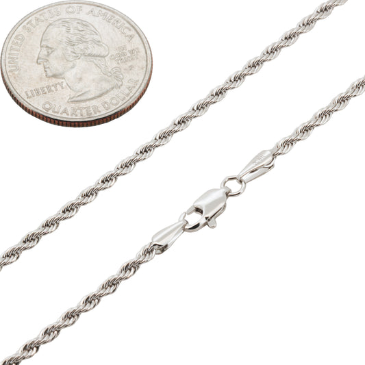 2mm Rope Chain 18"