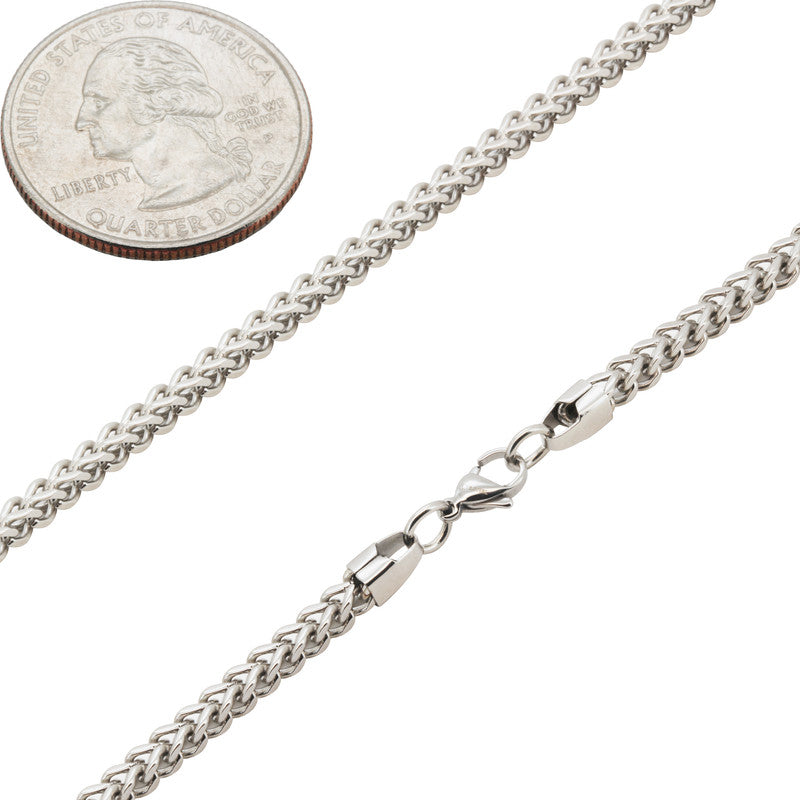 2.5mm Franco Chain 24"