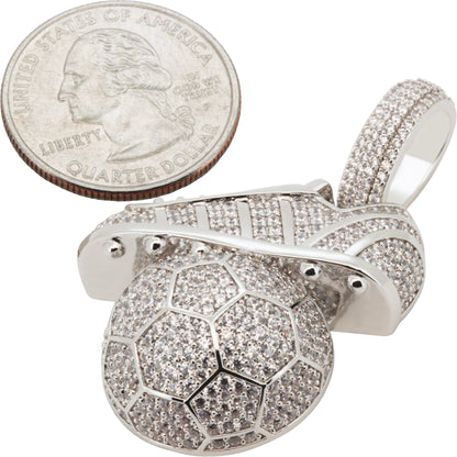 Soccer Ball Cleat Pendant