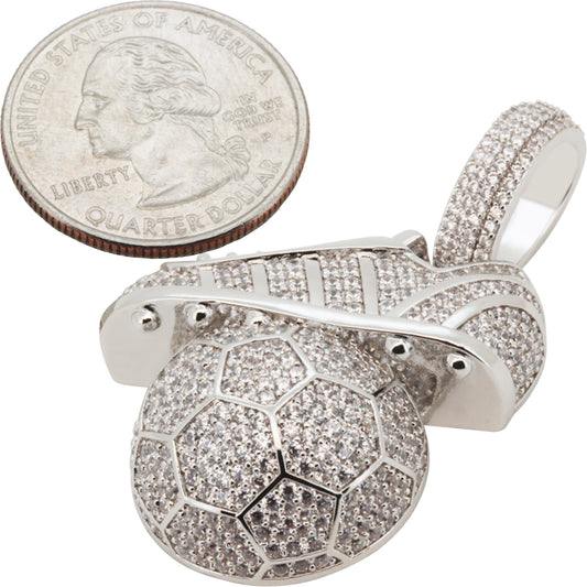 Soccer Ball Cleat Pendant