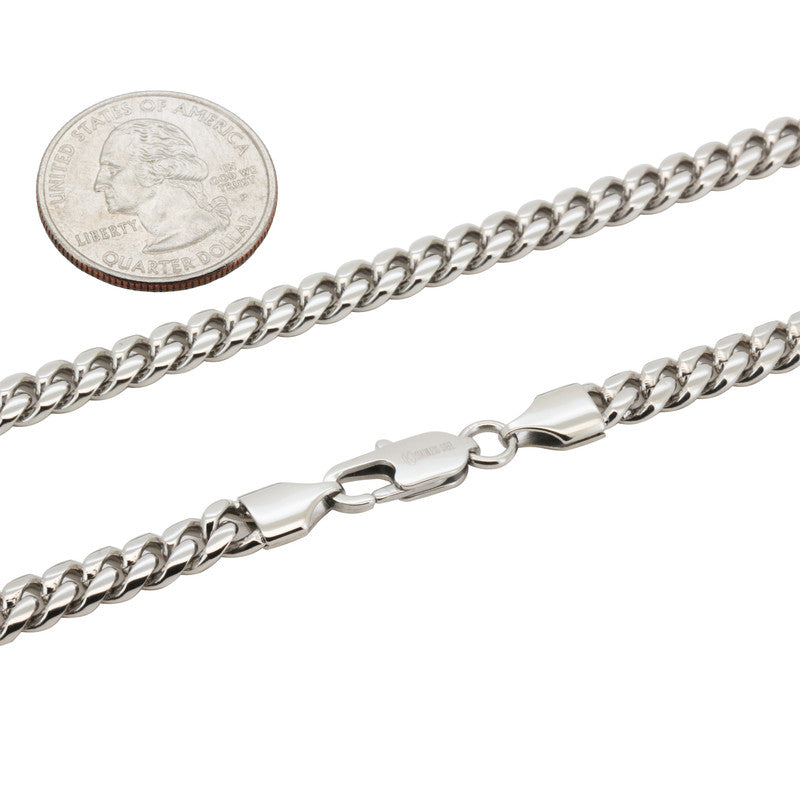 6mm Miami Cuban Link Bracelet 8"