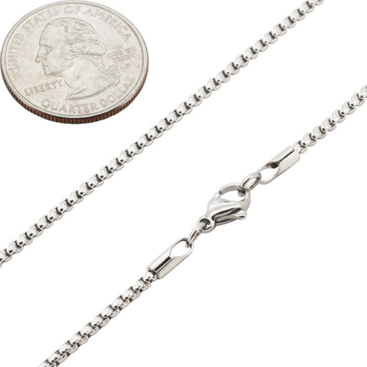2mm Box Chain 20"