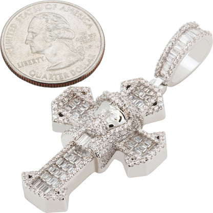 Jesus Piece Cross Pendant