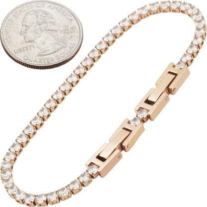 3mm Tennis Bracelet 6.5”-7.5"