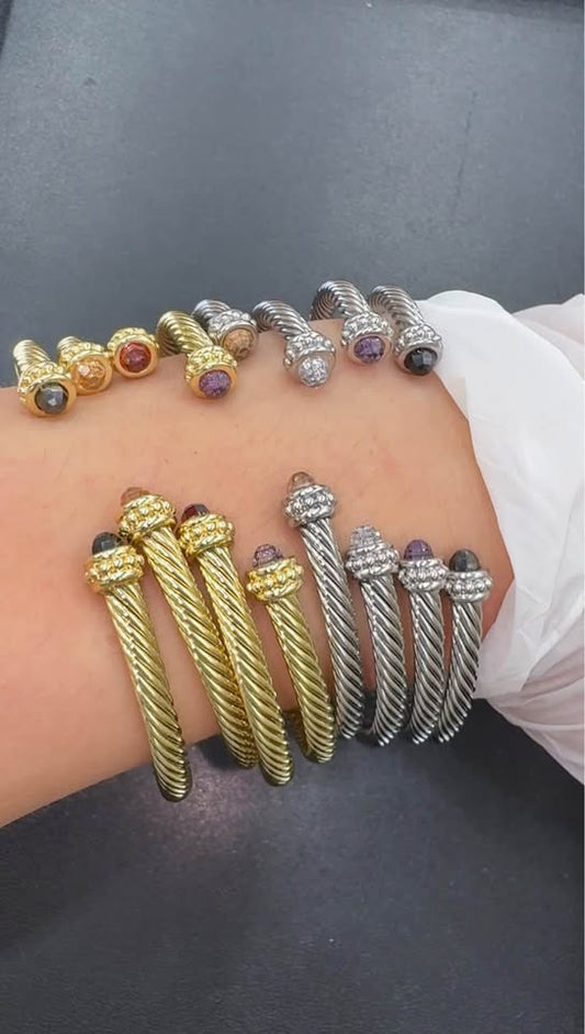 Cable Bracelets