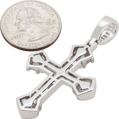 Baguette Cross Pendant