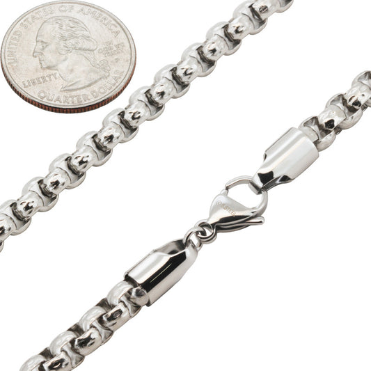 6mm Box Chain 24"